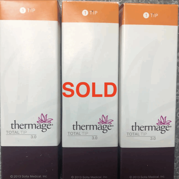 (1) Thermage CPT 1200 Body Total Tip 3.0 cm, Expires 10/2026 - Free Shipping (km/mar)